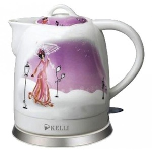 Чайник керамический Kelli KL-1436 ― Телемагазин Топ Шоп Омск